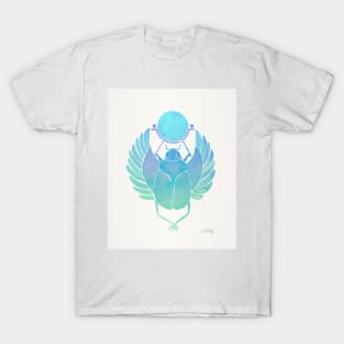 turquoise scarab T-Shirt